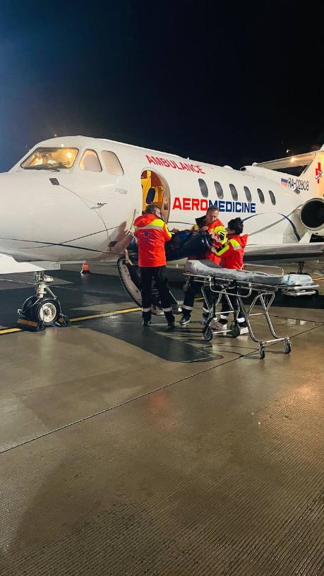 Медицинское сопровождение ребёнка по маршруту: г. Петрозаводск - г. Москва